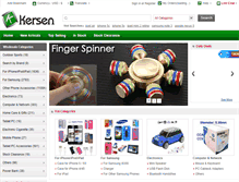 Tablet Screenshot of kersen-shop.com